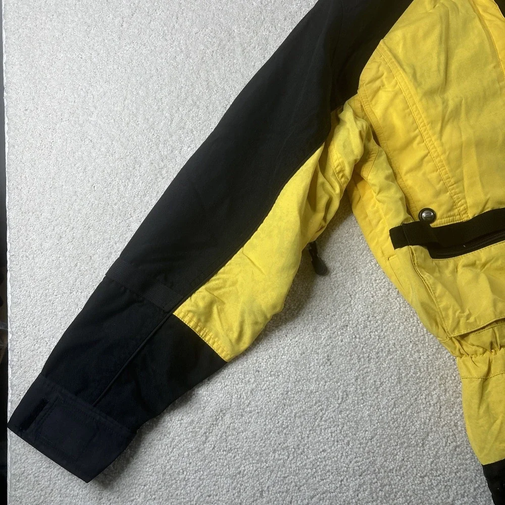 The North Face Steep Tech‎ Jacket Men's XL Zip Up Hiking Grand Yellow READ